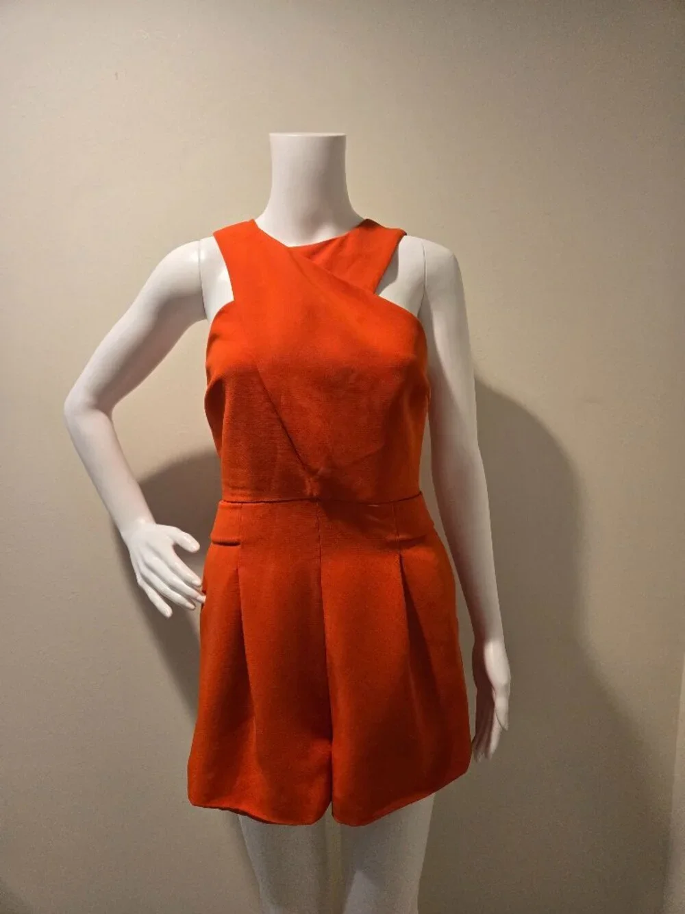 Finders Keepers Hurricane Playsuit Orange S